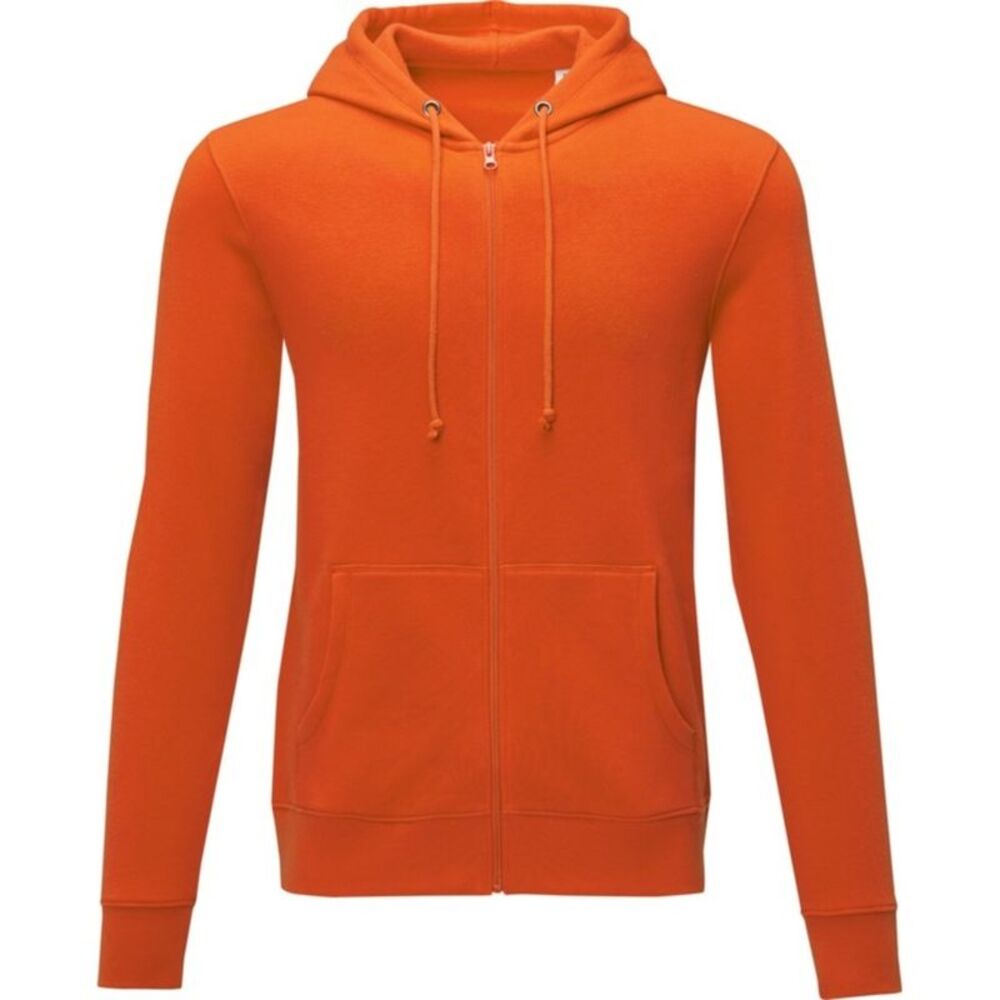 Elevate Mens Theron Hoodie / Orange